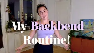 Workout with Me! Backbend Training (strength & flexibility routine)