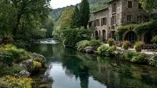 Springtime Serenity 🌼 Cozy Garden Porch ASMR, Birds Chirping & Soft Piano Ambience