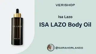 Isa Lazo ISA LAZO Body Oil Review