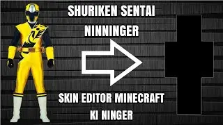Skin Minecraft Super Sentai - Shuriken Sentai Ninninger - Ki Ninger