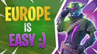 Europe Is Easy 10 KILLS - Fortnite Battle Royale Gameplay (Fortnite Deadfire Skin)