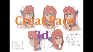 MOHO PRO 13.5 _Part 2:  How to Creat Face girl animation 3D