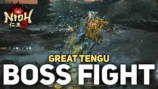 Nioh 3 - Great Tengu Boss Fight