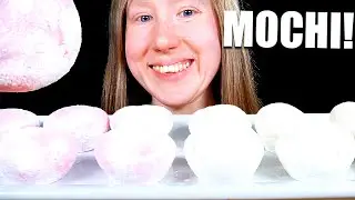 ASMR MOCHI ICE CREAM MUKBANG EATING SOUNDS