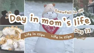 Snowfall in UK ❄️ | Kids First Time Snow Experience | Family Vlog