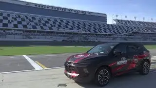 Ride along in the pace car at the Daytona International Speedway ahead of the Coke Zero Sugar 400