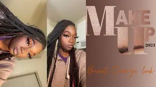 Makeup Tutorial: Burnt Orange w/ a Spalsh of Yellow
