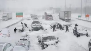 UK Paralyzed by Blizzard: Birmingham and Wolverhampton Buried Under Heavy Snow, Roads Turn to Ice