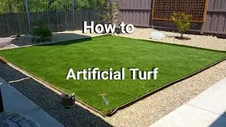 Artificial Turf Installation - Save Money Do It Yourself!