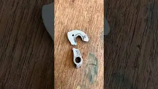 Broken Derailleur Hanger from my On One Parkwood. It&rsquo;s a custom rigid build for aggressive XC rides!
