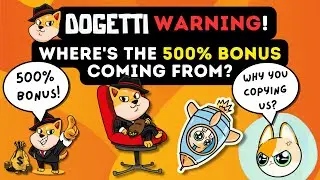 Dogetti Presale Warning! 500% Bonus!?