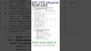 cpo physical eligibility 2024।