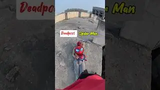 Spider man big balloon.        #xrun #parkour #trending #spiderman #song #viralvideos #pov #shorts