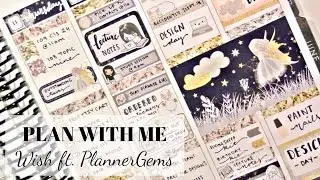 Plan With Me  - Wish ft. PlannerGems