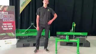 How to attach the John Deere iMatch&trade; quick hitch system