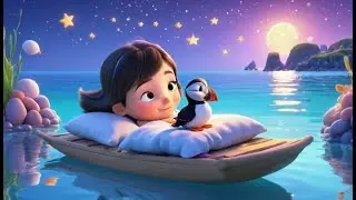 Five Little Puffins Counting Fish | Nursery Rhymes for Kids & Baby Songs