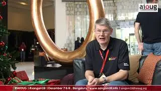 #sangam18 experience from Graham Smith, Oracle ACED | PeopleSoft technical consultant