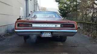 1970 Dodge Super Bee, 511 Cui Hemi, Exhaust sound