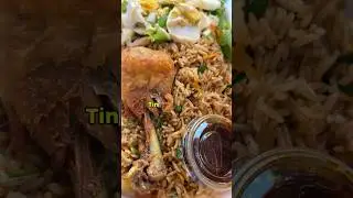 Знакомство с местными блюдами Ганы (Проверка-проверка) Жареный рис на улице от Tindana Kitchen #еда