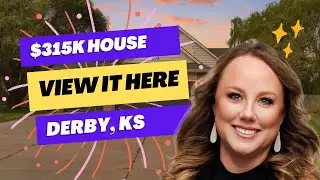 Derby, KS real estate tour of a home located at 206 E Fieldstone Ct in Derby, KS!