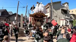 杭全神社　注連縄上げ　３　2026年1月3日