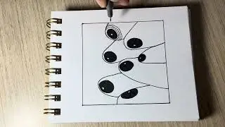 12. Zentangle art for beginners | Doodle art | Tutorial 