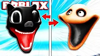 HOW TO GET CARTOON CAT HUNGRY WORM in ROBLOX!