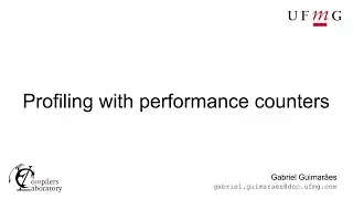 Profiling with Performance Counters