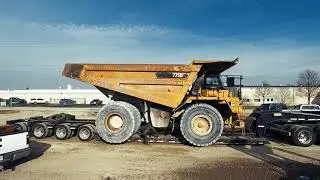 CAT 775D Arrival