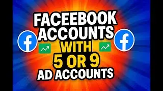 Where to Buy Facebook Accounts with 5 or 9 Ad Accounts | NPPR TEAM SHOP