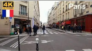 🇫🇷4K60fps Rue des Deux Ponts-4&egrave;me arrondissement de Paris #paris4kwalker #paris #france#travelparis