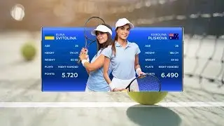 Tennis Ball Tournament Broadcast Pack - After Effects Template