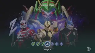 Power Rangers Battle For The Grid Tommy, Zed, Anubis In Arcade Mode