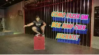 COMO FAZER UM BOX JUMP OVER(ATRAVESSAR A CAIXA DE UM LADO PRO OUTRO), MAIS EFICIENTE!