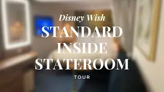 Disney Wish Standard Inside Stateroom