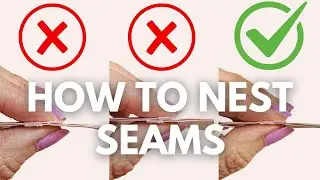 How to Nest Seams &ndash; Quilting Tips for Precise Patchwork