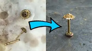 Gold Nose Pin Repair ! How To Repair Gold Nose Pin ! How I Repair Gold Nose Pin ! Repair Nose Pin