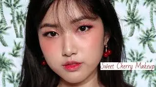 🍒Goodbye Summer | Sweet Cherry Makeup 상큼한 체리 메이크업🍒 (ENG SUB)