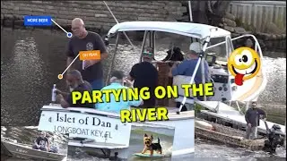 Boat Ramp Blow Out Got Stink Eye Yelling Horns Blown Partying Wild
