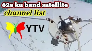 62e ku band satellite latest update all channel list