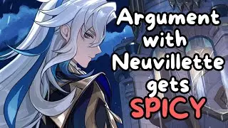 Taking it to the bedroom after a fight... [Neuvillette Genshin Impact ASMR]