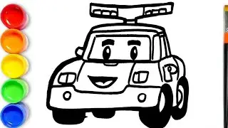 How to draw RoboCar Poli