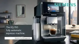 Siemens espressomaskin EQ.700 &ndash; Kaffemaskinen med kaffedrycker fr&aring;n hela v&auml;rlden.
