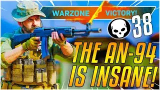THE NEW BEST GUN IN WARZONE?! I Drop 38 Kills SOLO With The AN-94 [Season 5 Modern Warfare]