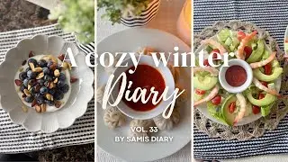 A Cozy Winter Diary ❄️🎆 | Silent Vlog, Comfort Food, Dumplings, Slow Living & Fireworks