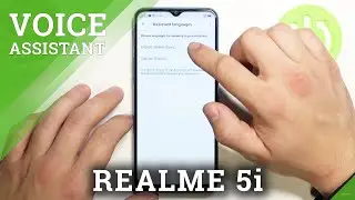 How to Pick Language for Google Assistant in Realme 5i - Change Voice Assistant Language