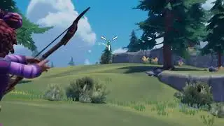 Palia - hunting but i can't believe i caught this on camera