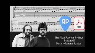 The Alan Parsons Project | Pyramid | Hyper Gamma Spaces PDF AND Guitar PRO Tabs [TABS]