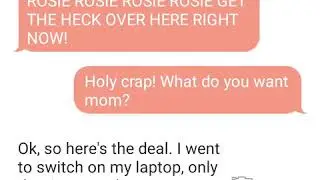 Rosie changes her mom's laptop password/Grounded BIG TIME