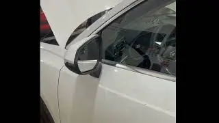 Installation of electric folding mirrors for AUDI Q3 F3. AUDI-UPGRADE.RU